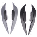 1Pair Universal Motorcycle Winglet Aerodynamic Spoiler Dynamic Wing.