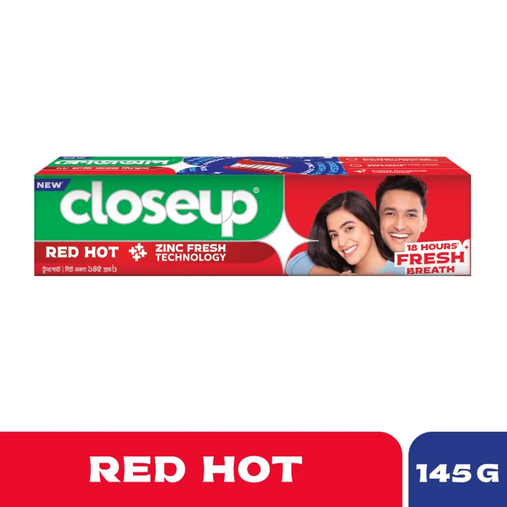 Closeup Toothpaste Red Hot 145g