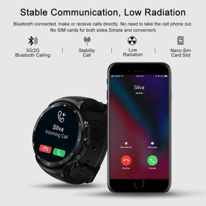 niceEshop%20Zeblaze%20Thor%20PRO%203G%20GPS%20Smartwatch,%201.53inch%20Super%20Amoled%20Display%201GB%2016GB%20Android%205.1%20MTK6580%20Quad%20Core%20Music%20Player,%20Alarm,%20WiFi,Remote%20Camera%20For%20Women%20And%20Men%20-%20Image%208