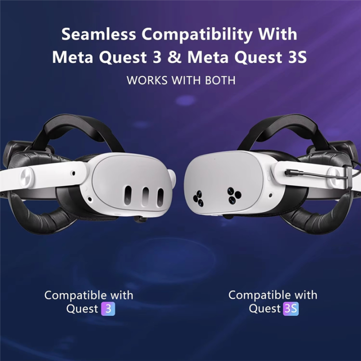 VR%20Headwear%20Accessories%20Adjustable%20Head-Mounted%20Device%20for%20Mate%20Quest%203/3s%20VR%20Headwear%20Accessories%20-%20Image%206