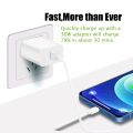 30W USB C to Lightning cable[2 Pack] for iPhone 14/13/12/11/X/8, 2m PD fast charger cable for iPad/iPod cord, 3m for APPLE line. 