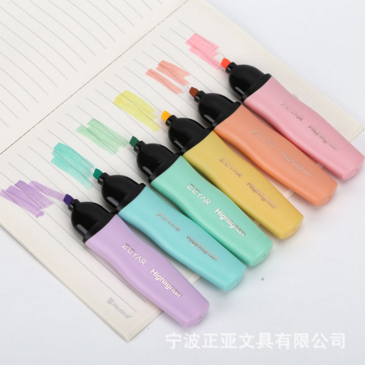 ZEYAR%20Fluorescent%20Pen%20Soft%20Head%20Large%20Capacity%20UK%20Water-Based%20Ink%20Japan%20Pen%20Head%20High%20Quality%20Key%20Point%20Marker%20-%20Image%206