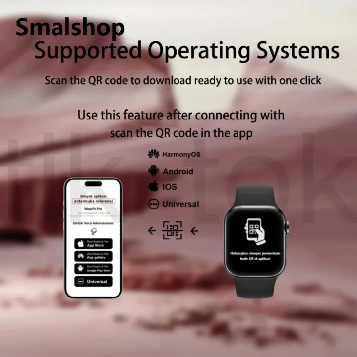 Smalshop%20Samsung%20Smartwatch%20Bluetooth%20Kalis%20Air%201.96-inci%20Magnetic%20Wireless%20Charging%20Android%20IOS%20Smartwatch%20Untuk%20Lelaki%20Dan%20Wanita%20Jam%20Tangan%20Pintar%20Untuk%20Lelaki%20Original%204g%20Smartwatch%20Sukan%20Watch%20Smartwatch%20Untuk%20Kanak-kanak%20Jam%20-%20Image%202