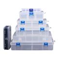Household Vehicle-mounted Storage Box Plastic Container for Tool Electronic Components. 