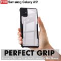 For Samsung Galaxy A51 Shockproof  Airbag protective Bumper Case Phone back Cover Mobile Cover - Mobile Back Cover. 