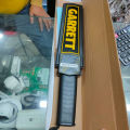 Garrett scanner handheld metal detector. 