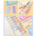 120 Sheets Kawaii Animal Sticky Note Classified Index Sticker Label Bookmark. 
