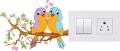 5 piece Decors transparent stickers.