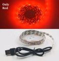 USB LED RGB Strips light 5V desk Decor lamp For Pc TV Background Lighting SMD3528. 