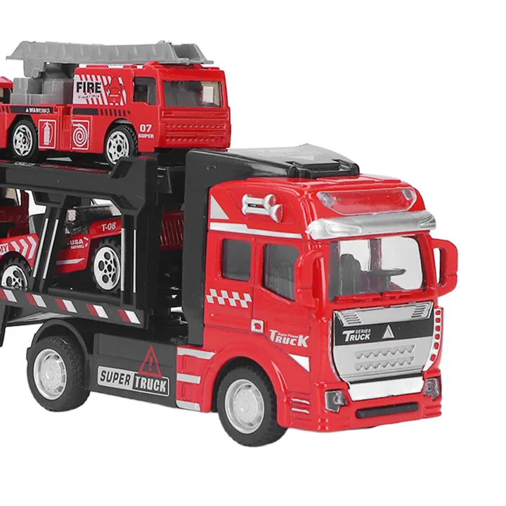 Construction%20Toys%20Cars,%20Multiple%20Parking%20Spaces%20Professional%20Alloy%20Material%2032cm%20Car%20Carrier%20Truck%20for%20Boys%20for%20Decoration%20-%20Image%204
