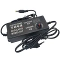 Adjustable 3-24V 5A DC Power Supply Adapter with Display 3-24V 5Amp Universal AC 220V To DC 3V-24V 5A Adjustable Voltage Regulated Power Adapters Charger.