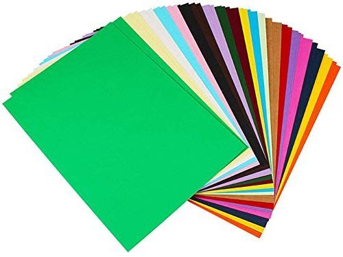 A4 Size Premium Coloured Paper/Sheets For Art & Craft Projects School Colleges 30 sheet