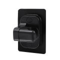 Non Punching Bathroom Handheld Shower Stand ABS Adjustable No Drilling Wall Mount Bracket. 