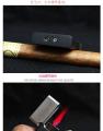 Broad Black Gas Lighter with Tung Sound. 