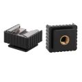 1/4" Screw metal flash hot shoe mount adapter light stand tripod.