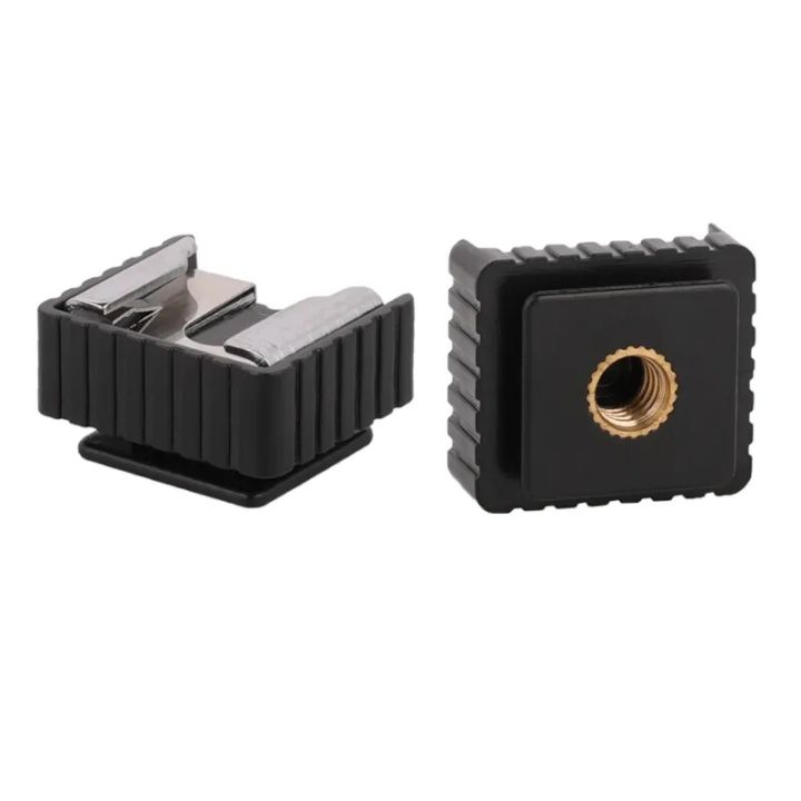 1/4"%20Screw%20metal%20flash%20hot%20shoe%20mount%20adapter%20light%20stand%20tripod%20-%20Image%205
