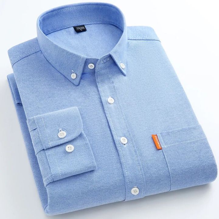 Casual%20men%20shirt%20long%20sleeve%20white%20Solid%20Color%20Pocket%20Male%20Social%20Formal%20Men%20Shirt%20Long%20Sleeve%20Slim%20Fit%20Cotton%20Button%20Up%20Shirt%20-%20Image%204