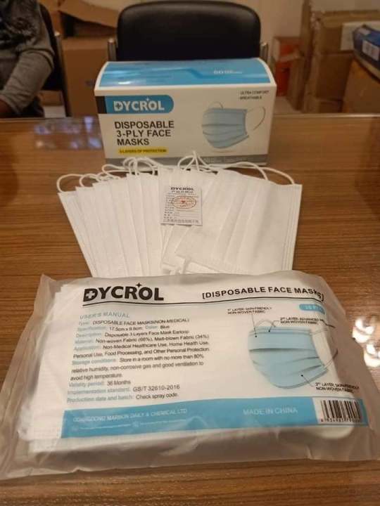 Dycrol%20(White)%20Disposable%20Medical%20Face%20Mask%20with%20Melt%20Blown%20Layer%2050pcs%20Box%20-%20Image%202