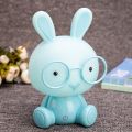 【Cathery Baby Store】Cute Rabbit Night Light Study Bedroom Led Nightlight Children Christmas Gift Decor Kids Glasses Bunny Lights.