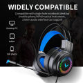 G58 Computer Headphone Wired Gaming Earphones Headset With Microphone Noise Reduction For PC Laptop Mobile Phone. 