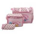 Multi-Functional Baby Diaper Bag 3pcs - Multicolor. 