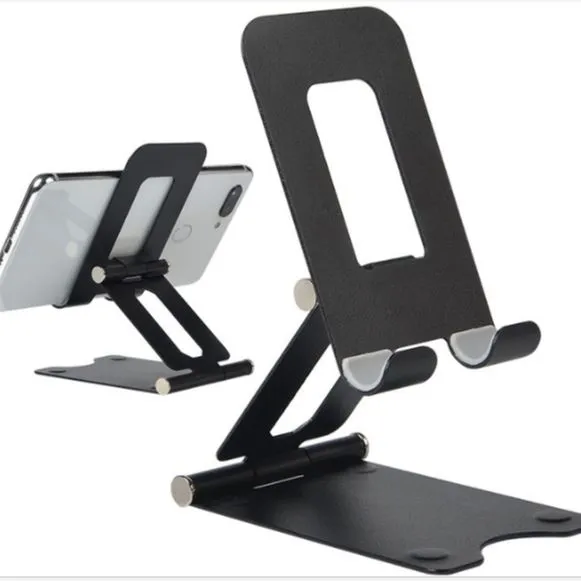 Universal Mobile Phone Stand Aluminium Alloy Tablet Desk Holder - Mobile Stand