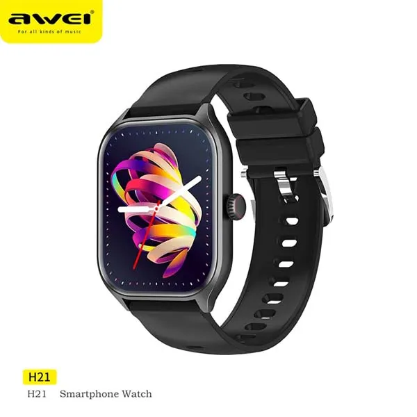 Awei H21 Waterproof Full Screen Sport Smart Watch