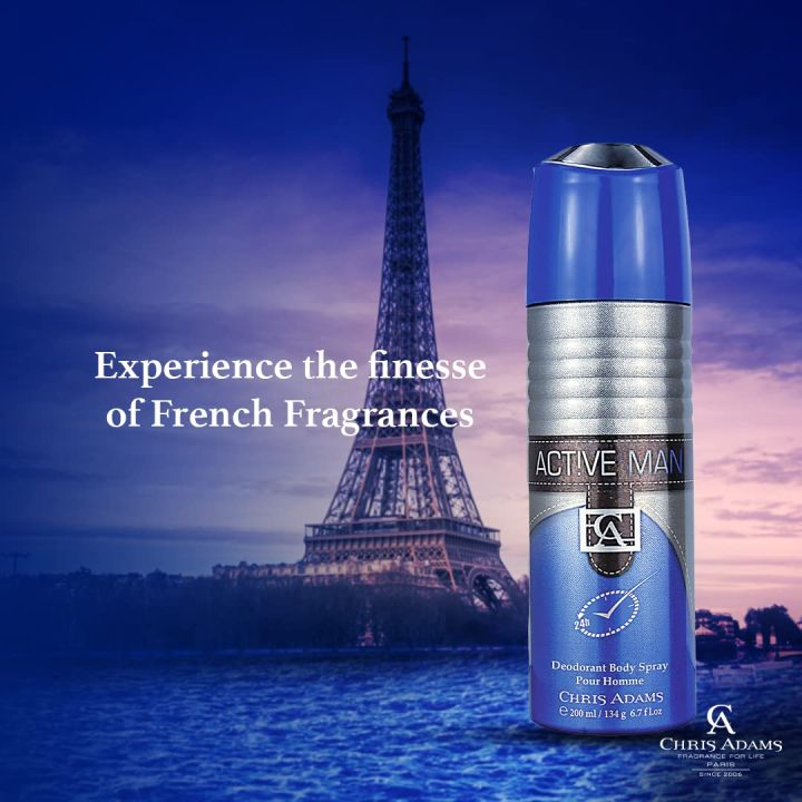 Chris%20Adams%20Deodorant%20Body%20Spray%20Active%20Man%20(UAE)%20-%20200ml%20-%20Image%204