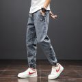 Spring Black Blue Cargo Jeans Men Streetwear Denim Jogger Pants Men Baggy Harem Jean Trousers Plus Size 6XL 7XL 8XL.