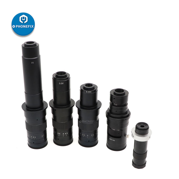 Adjustable 120X 130X 180X 200X 300X Zoom C mount Lens 0.7X~4.5X ...