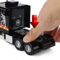 New 1/24 Alloy Trailer Truck Head Car Model Diecast Metal Container Truck Engineering Transport Vehicles Car Model Kids Toy Gift.