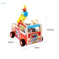 LED Busy Board Montessori Car Screwdriver Board Set Sensory Learning Wooden Busy Truck Kids Tools. 
