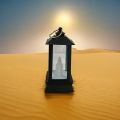 "9cm Multi-Color LED Retro Hanging Lantern - Portable ABS Plastic Light for Outdoor, Garden, and Ramadan Table Decoration | Battery-Powered Lantern for Room and LED Lighting". 