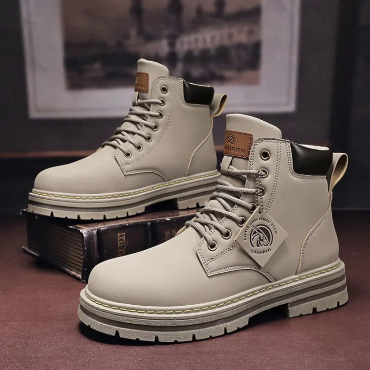 Fashion Men's Weather Boots 【selevn Roind】 High Top Boots