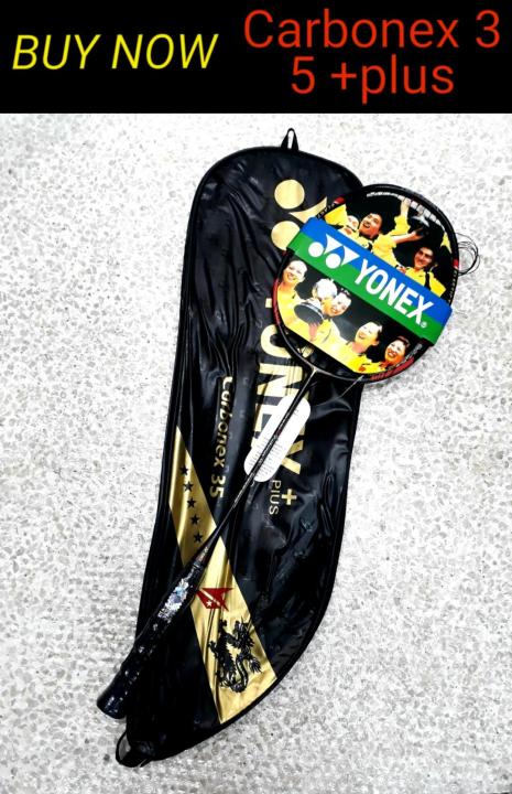 CARBONEX 35+PLUS BADMINTON RACKET--BLACK | Daraz.com.bd