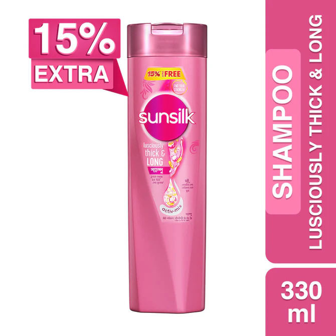Sunsilk Shampoo Lusciously Thick & Long 330ml | Chiczee