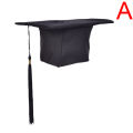 Academic Graduation Mortarboard Hat Cap with tassel Accessory Party Gifts New BAWEI.