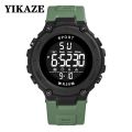 YIKAZE Men's Sports Watch Multifunction LED Digital Watch 30M Waterproof Outdoor Sport Electronic Watches Student Military Clock.