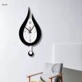 Pendulum Wall Clock Room Bedroom Bathroom Office Home Decor. 