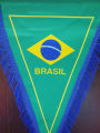 Brazil Festoon [Banner [Flag- (14" inch by 10" inch).. 