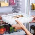 34 Grids Egg Storage Box Large Capacity Kitchen Refrigerator Egg Case Organizer Holder Box Plastic Egg Dispenser Container Case.