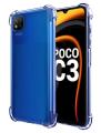 For Xiaomi Poco C3 Premium Silicone Case Soft TPU Ultra-Thin Transparent Protective Mobile Phone Back Cover.