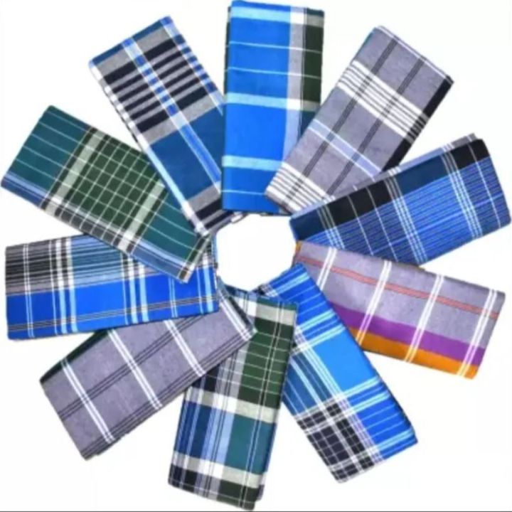 Cotton Polyester Lungi, Material Polyester