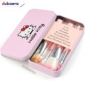 Hello Kitty Makeup Fever Mini Brush Set -7 Pcs - Brush Set (Pink). 