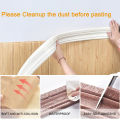 29 Styles 3D Foam Wall Edge Strip Stickers Self Adhesive Waterproof Baseboard Corner Waist Line Sticker Border Home Decor. 