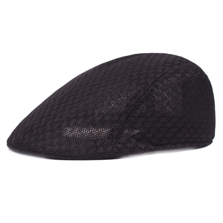 Summer%20Men%20Women%20Casual%20Beret%20Hat%20Fashion%20Breathable%20Mesh%20Flat%20Cap%20Newsboy%20Style%20Beret%20Hats%20Adjustable%20Adjustable%20Caps%20Gorras%20-%20Image%205