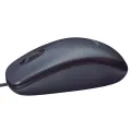 Logitech M90 Wired USB Mouse, 1000 DPI Optical Tracking, Ambidextrous PC / Mac / Laptop - Grey.