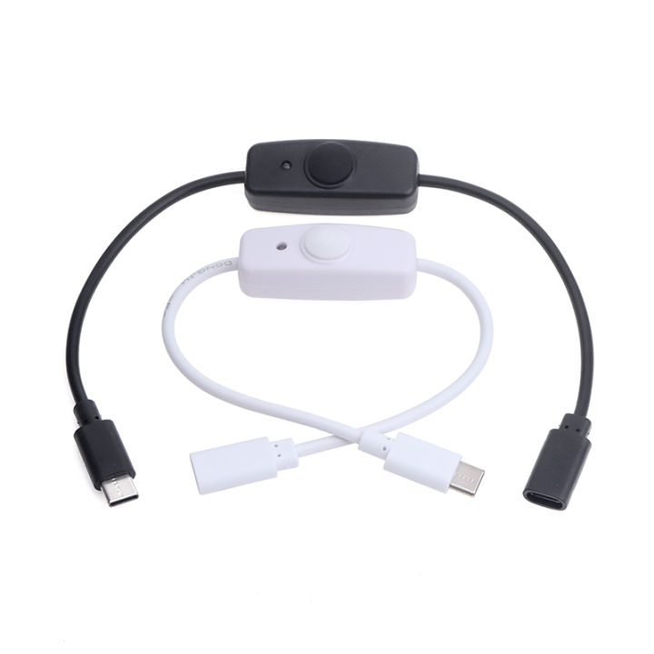 USB%20Type%20C%20With%20ON/OFF%20Switch%20Power%20Button%2030CM%20Charging%20Extension%20Cable%20Universal%20Type-C%20Extension%20Cable%20Demoo%20-%20Image%203