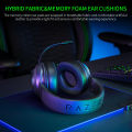 Razer Kraken V3 X Wired Gaming Headset 7.1 Surround Sound Headset with TRIFORCE 40mm Driver Unit HYPERCLEAR Cardioid Microphone.