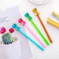 Dinosaur Pens Korean Stationery Cute Kawaii Cartoon Dinosaur Gel Pen School Office Supplies Creative Gifts Color Random. 